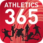 athletics 365 android application logo